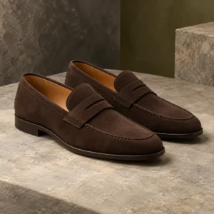 Suede-Look Loafer
